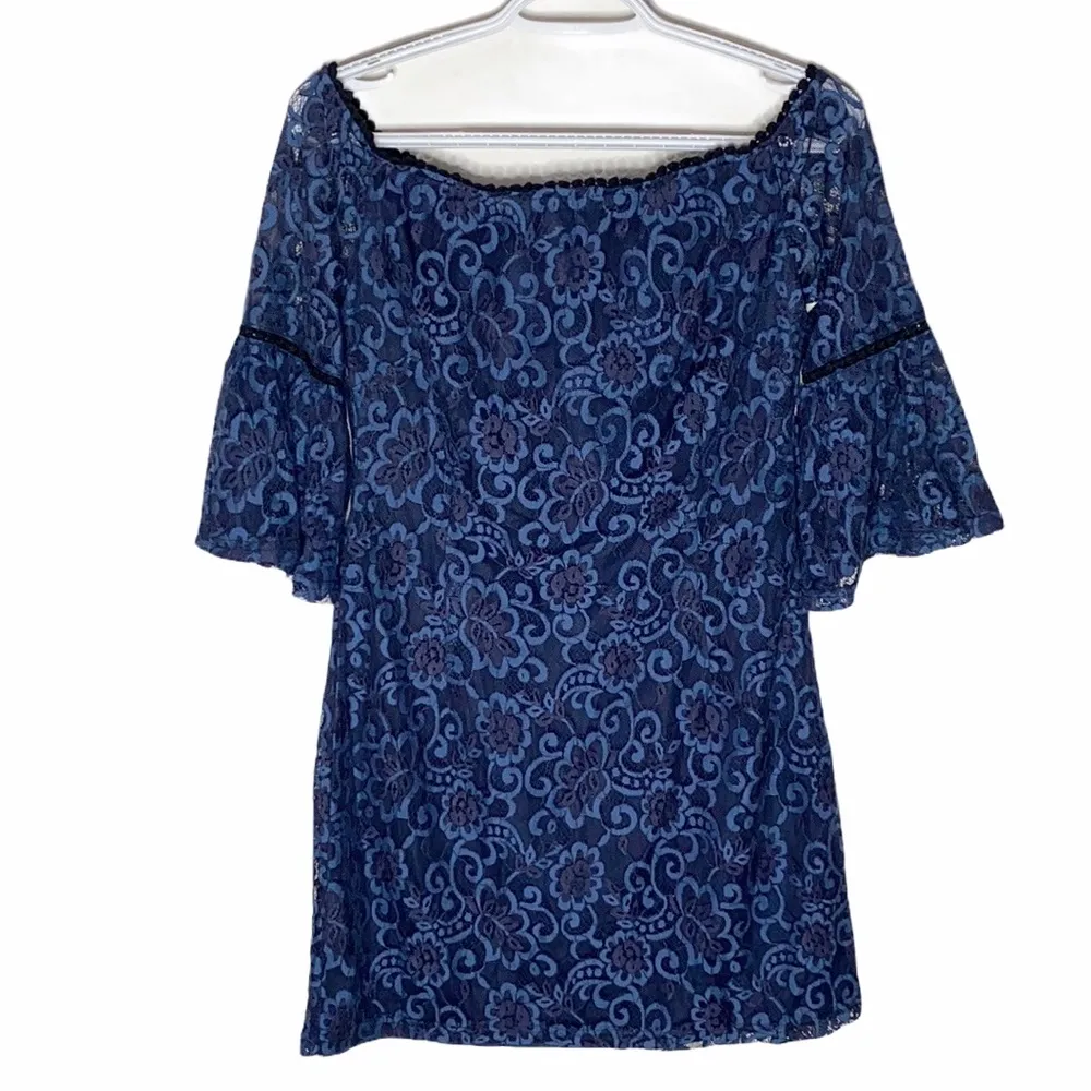 New BB DAKOTA Danlyn Off The Shoulder Lace dress size 4 - Image 4