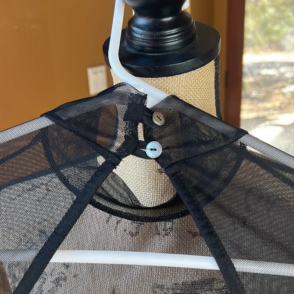 NWOT Lucy in the Sky Black Multi Sequin Mini Dress Size Medium - Image 4