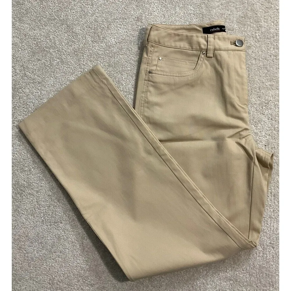Rafaella ErgoFit Form Function Women's Pants Stretch Size 8P #G1.. - Image 5