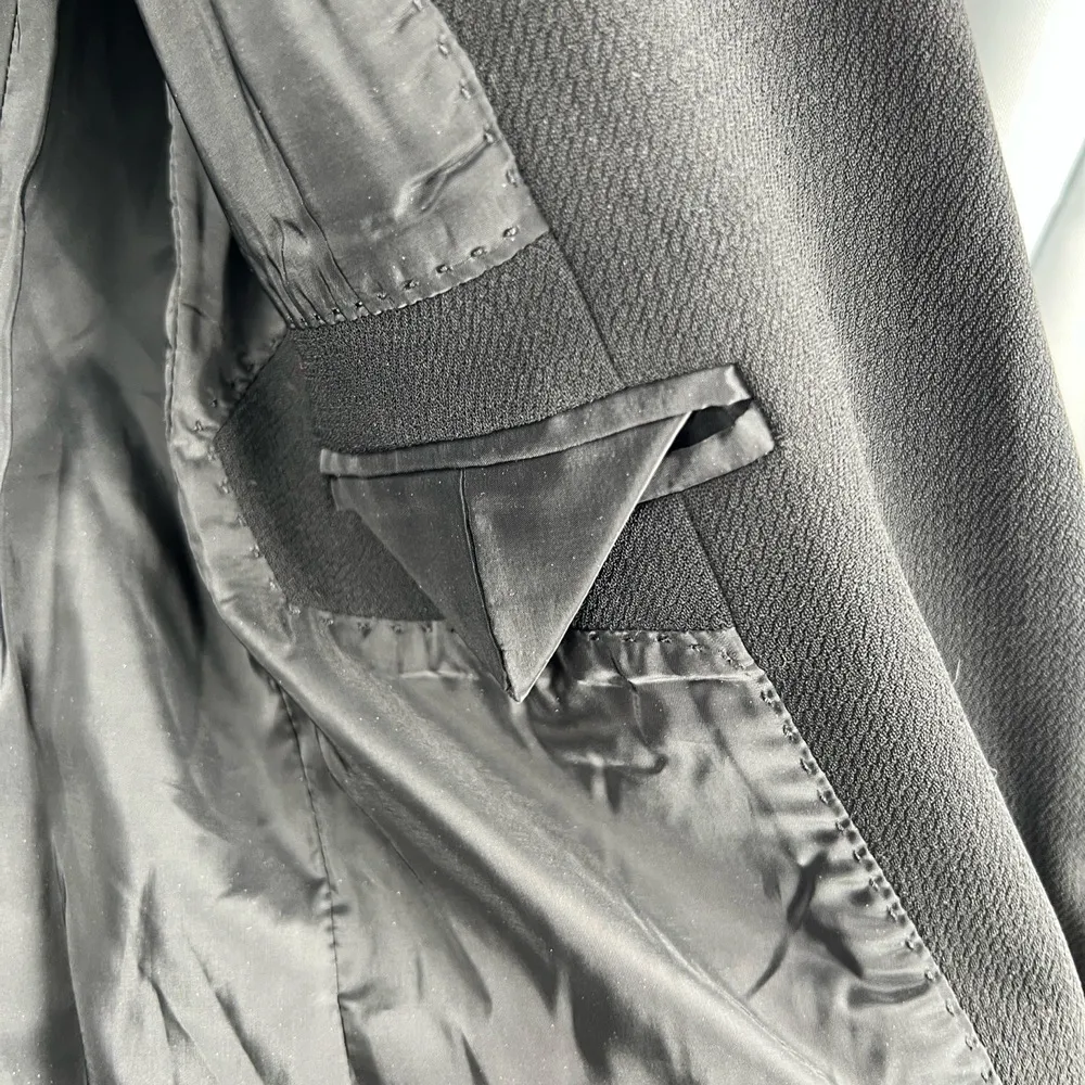 J.Crew Womens Blazer Black Single Button Professional Business Office Size 00 - Image 6