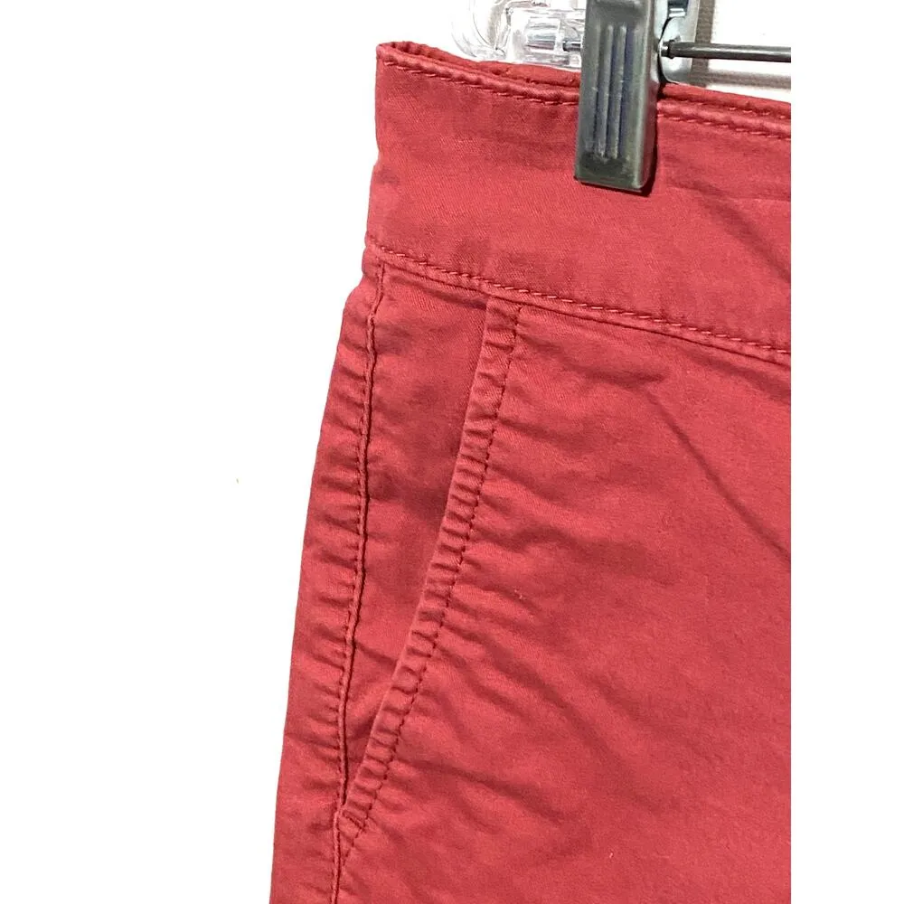Old Navy Everyday Shorts High Rise Chinos Khakis Stretch Womens 10 Pockets - Image 3