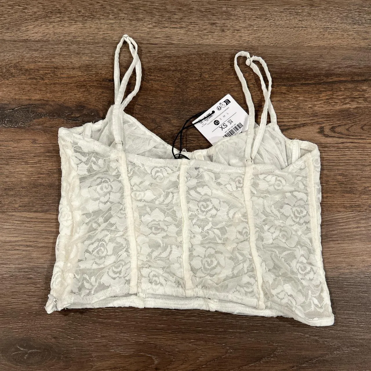 White Lace Corset - Image 4