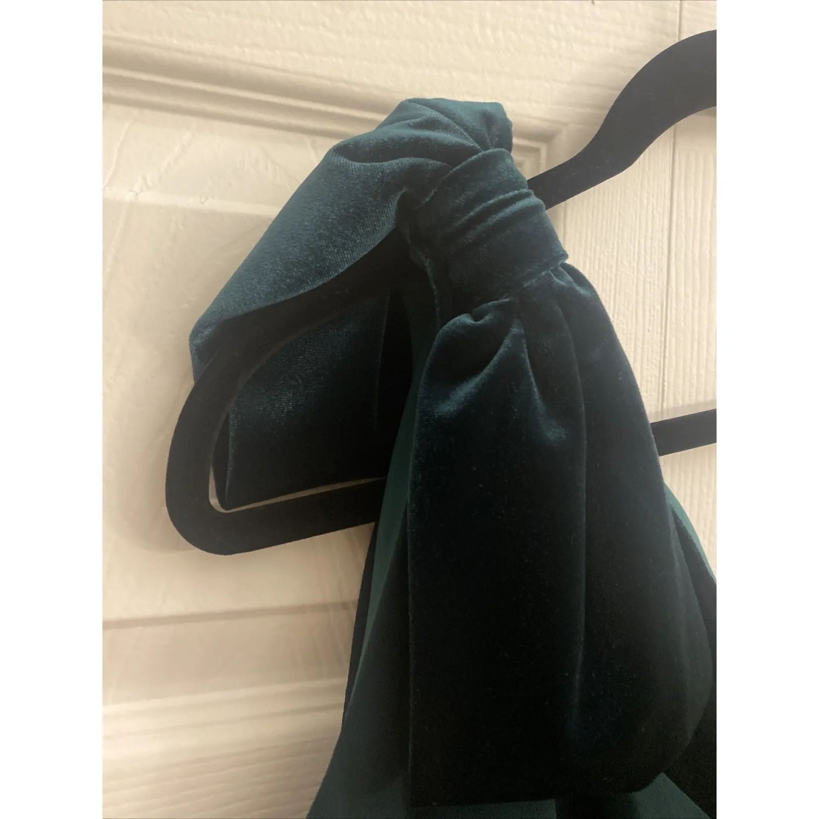 Ralph Lauren Womens 16 Green One Shoulder Chiffon Overlay Event Gala Dress - Image 3