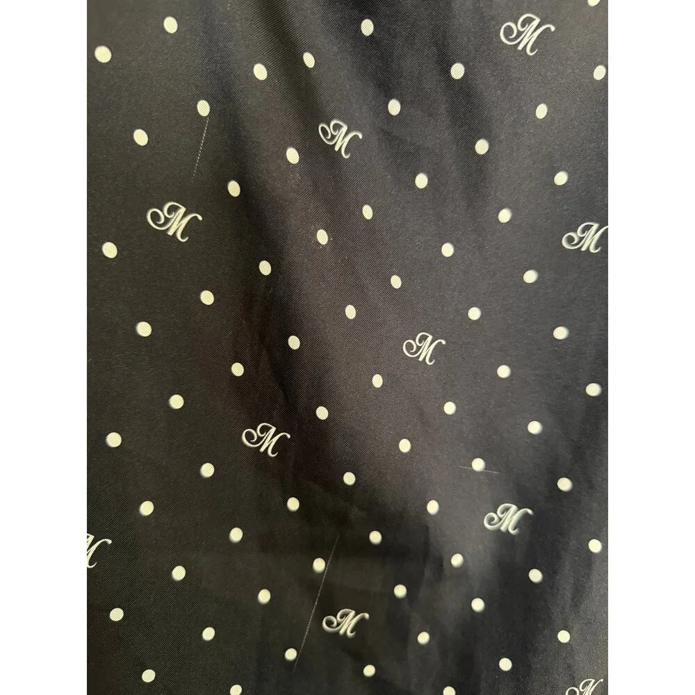 Monse M Dot Cascade Slip Skirt Silk Lined Asymmetrical Black Size 2 NEW - Image 10