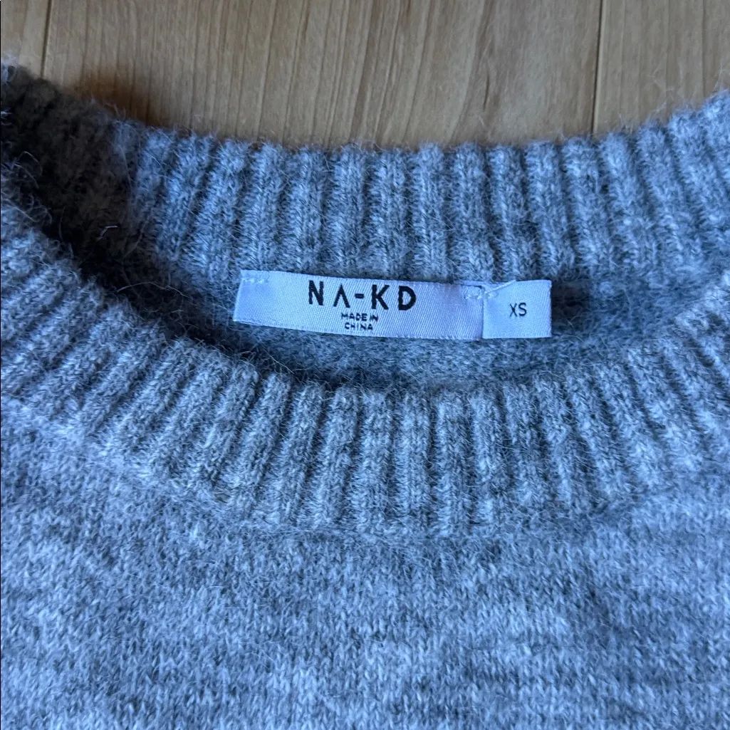 Gray Women's Sweater - Image 2