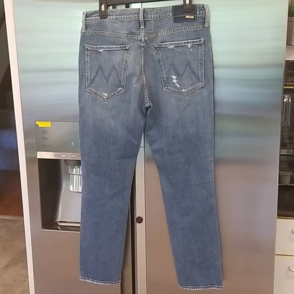 đź’•MOTHER SUPERIORđź’• The Trickster Ankle Jeans ~ On Holy Ground 30 NWOT - Image 13