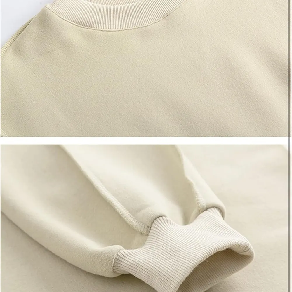 Cream cropped sweater - Image 4