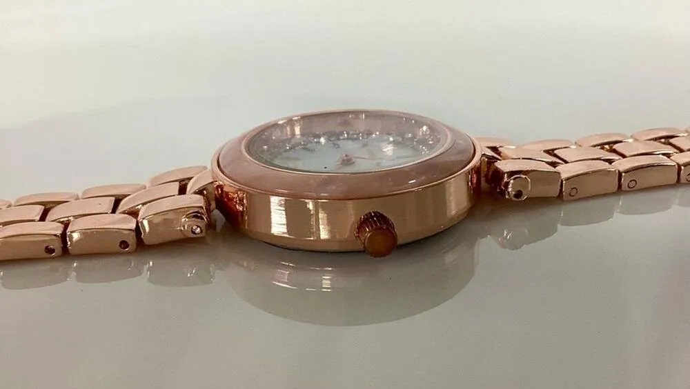 Adrienne Vittadini Rose Gold Watch - Image 6