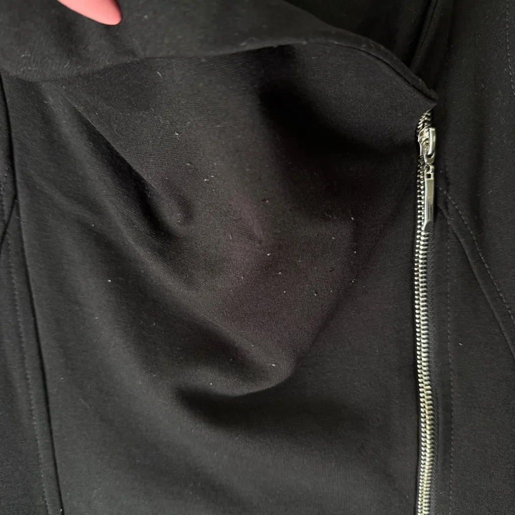 White House Black Market Vest Size S Black vest‎ - Image 3