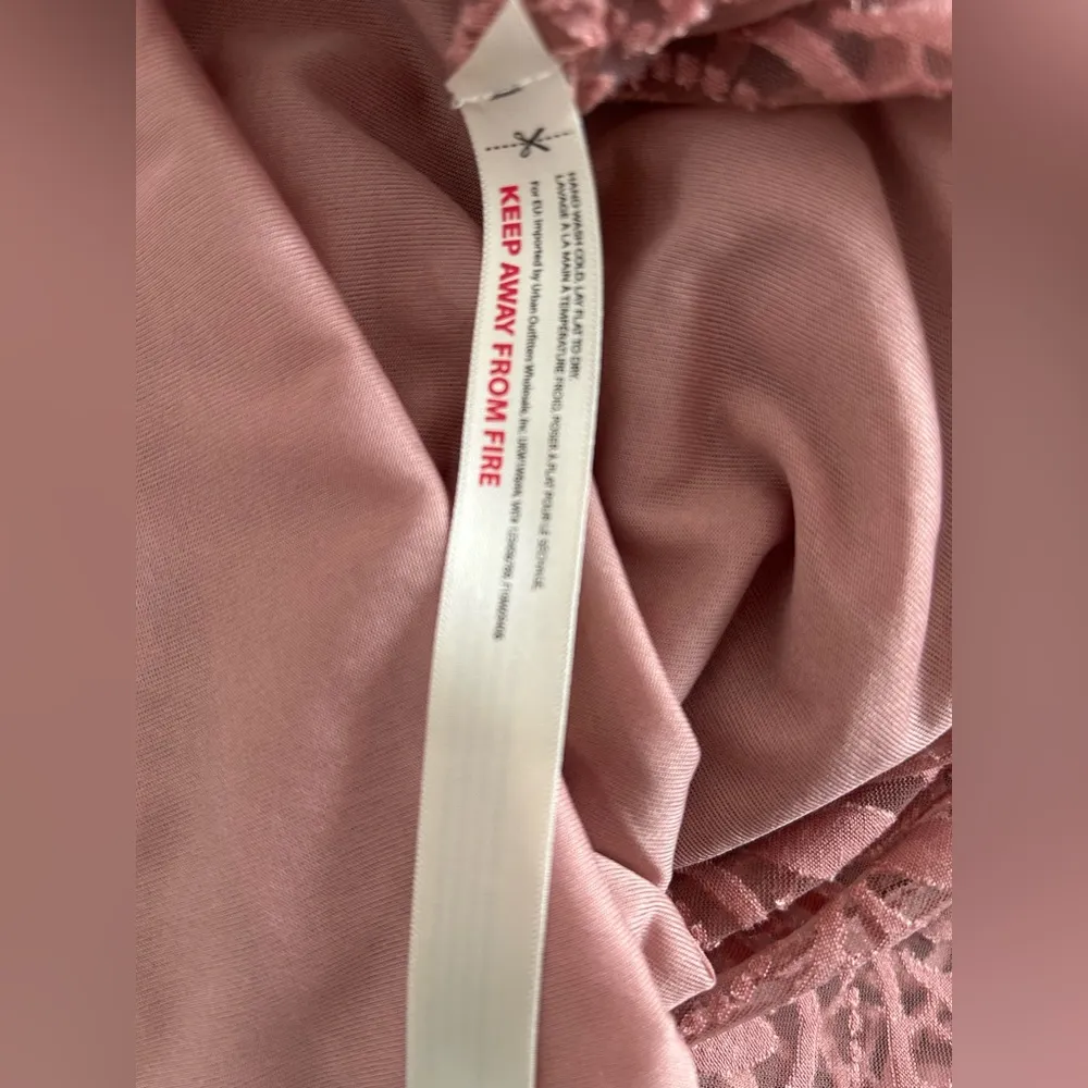 FREE PEOPLE FP ONE "ADELLA" BURNOUT SLIP DRESS sz M - Image 11