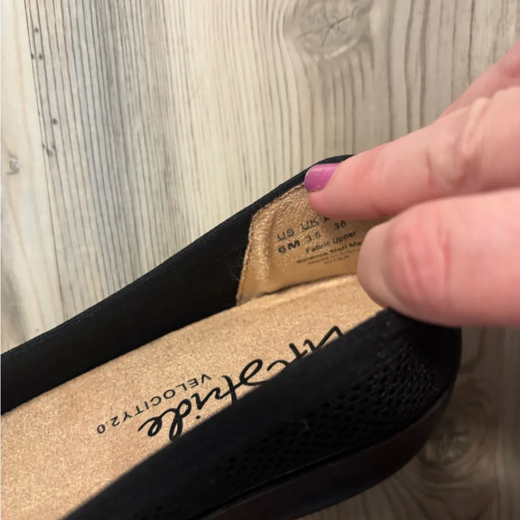 Life Stride Women's Textured Black Flats Veletity 2.0 NWOT - Image 7