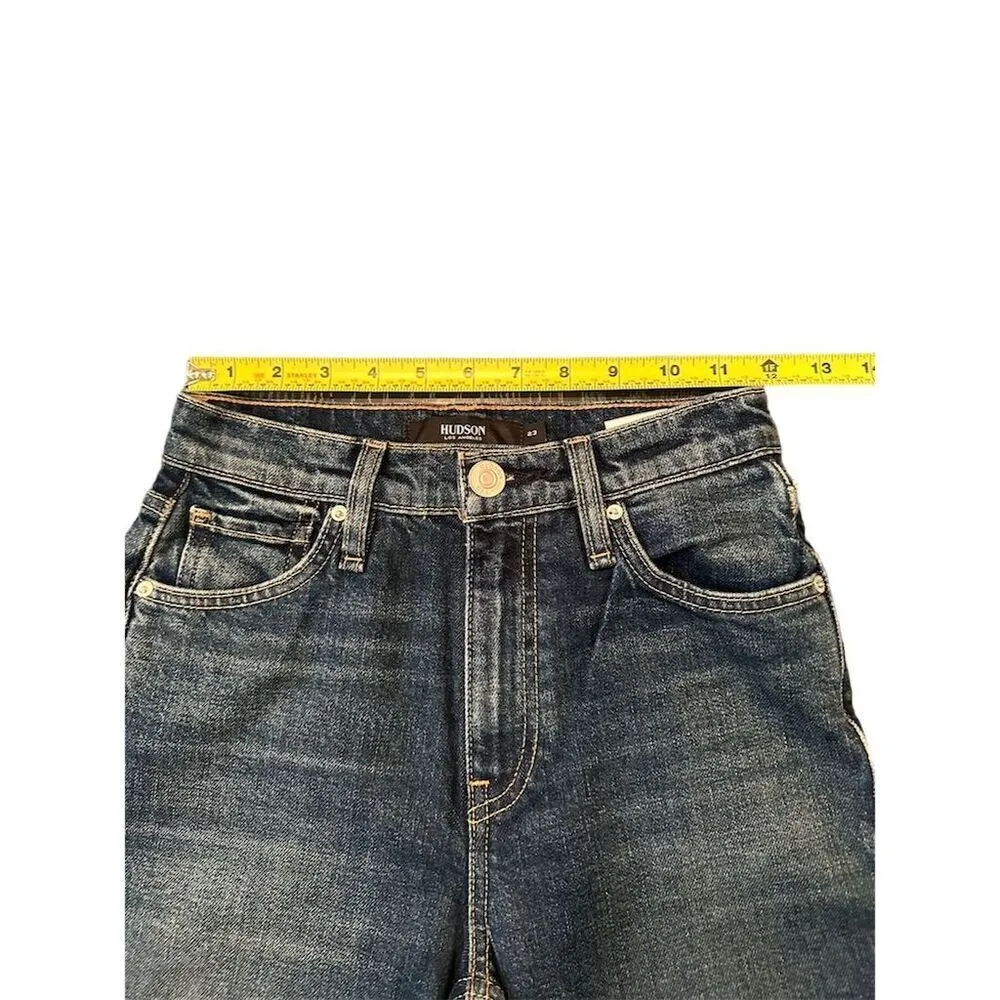 Hudson Remi Women's High Rise Straight Crop Jeans Blue Size 23 NWT - Image 6
