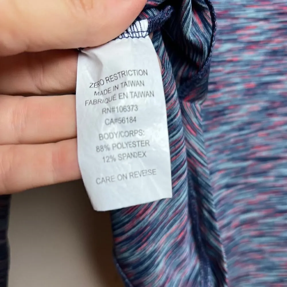 Zero Restriction The Players Shae Zip Mock Sz. S Purple - Image 7