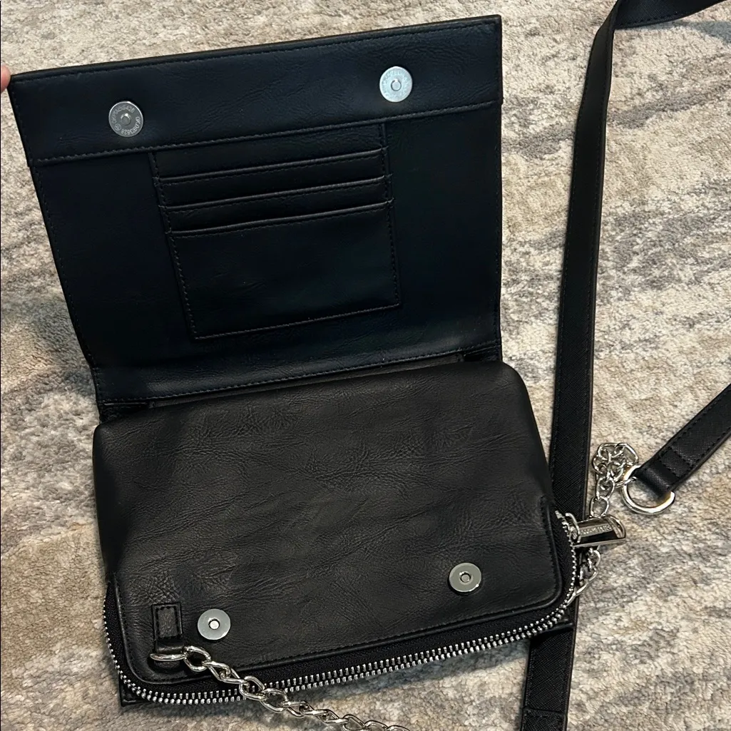 steve madden black crossbody bag - Image 6
