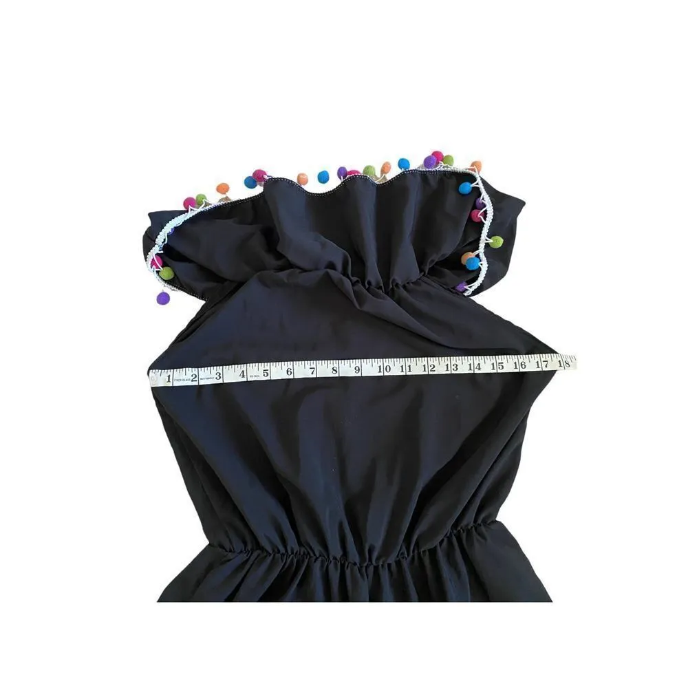 Super fun unbranded shorts romper Black Size undefined - Image 9