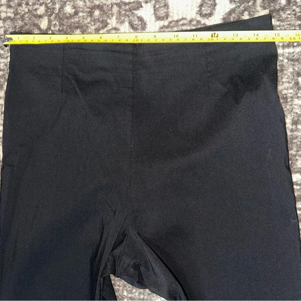 Equestrian Women’s Size M Navy Blue Rayon Stretch Button Hem Trousers Pants Size M - Image 6