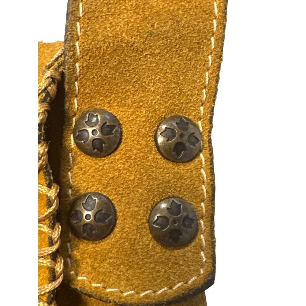 Patricia Nash Womens Brown Leather Suede Hobo Shoulder Bag SKU 7280 - Image 6