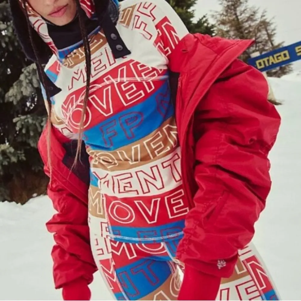 NWT Free People Dawn To Dusk Printed Hoodie in FPM Combo - Image 2