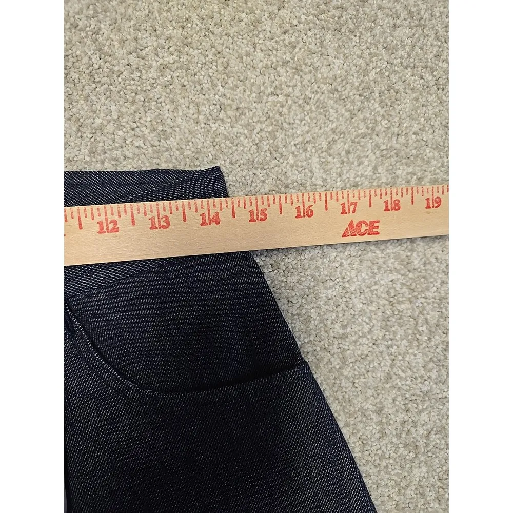 Laude The Label High Rise Boot‎ Cut Dark Wash Jeans size 6 NWOT Blue - Image 5