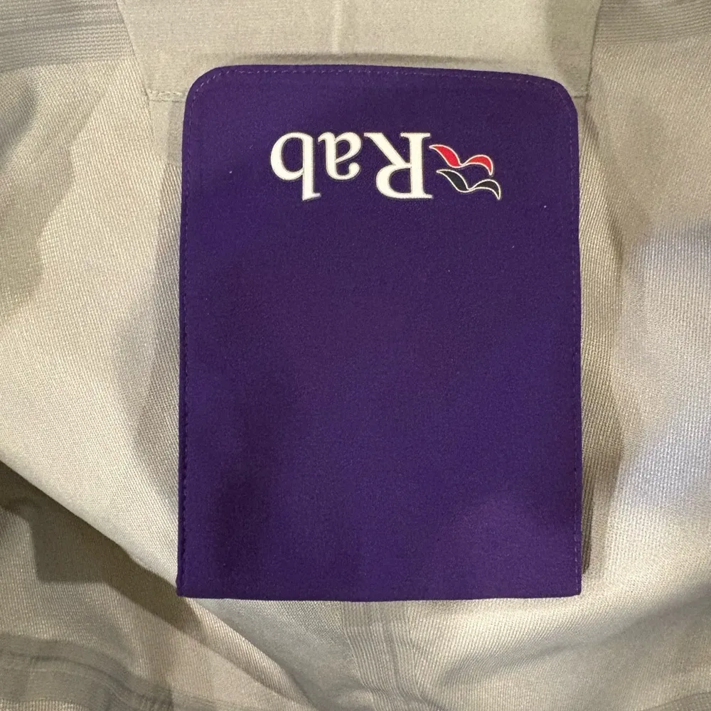 Rab Neo Guide waterproof women’s jacket sz XS purple gorpcore - Image 3