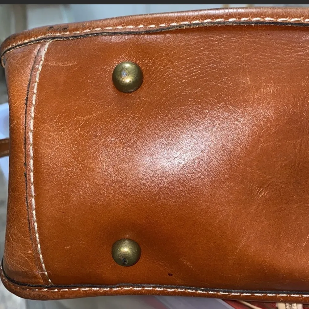 Patricia Nash Olivenza Heritage Tan Leather Tote - Image 6