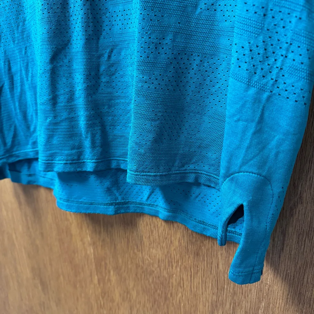 Lululemon Train to Be Tank Top Sleeveless Shirt Dot Camo Teal Lagoon 12 - Image 8