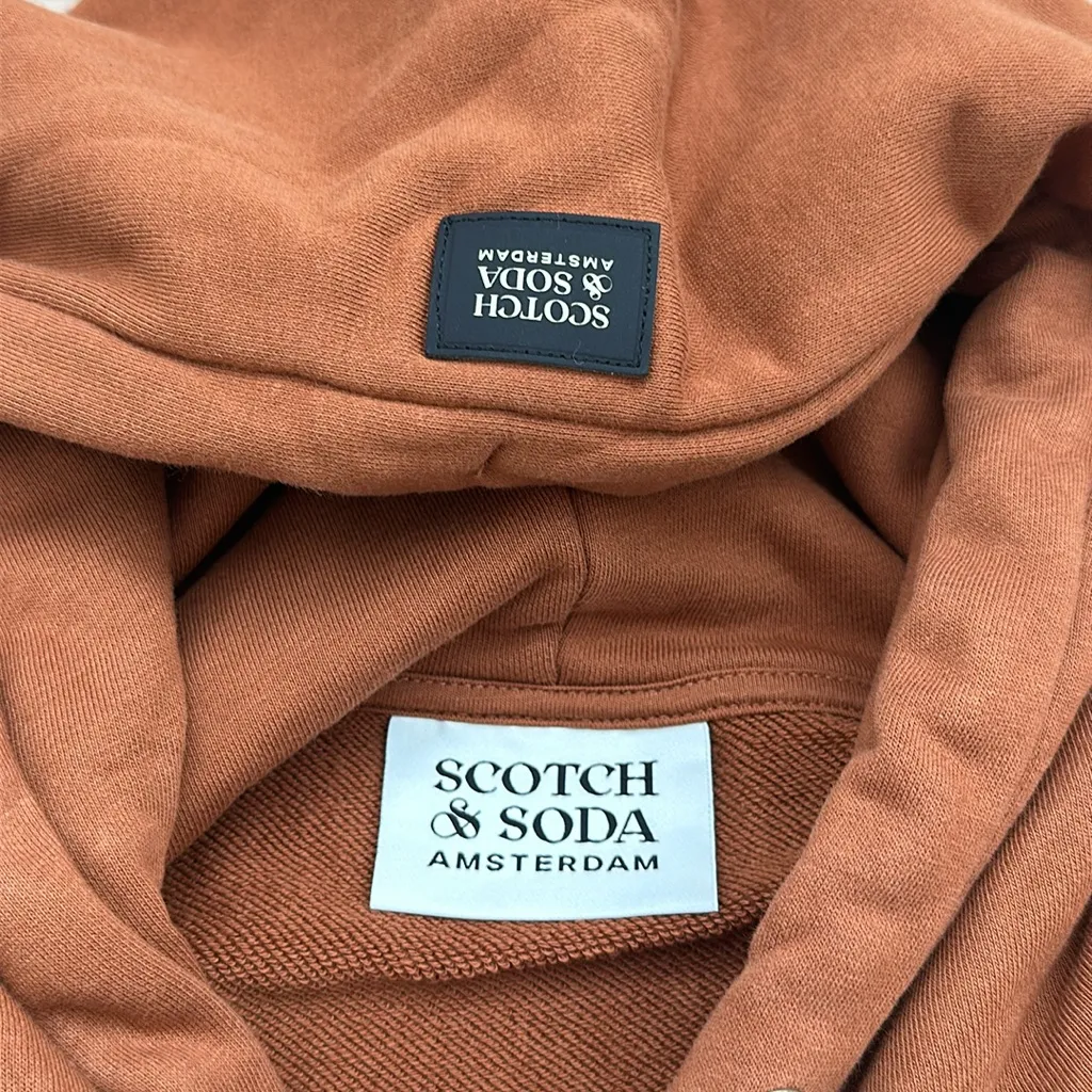 Scotch & Soda Elvis Graphic Organic Cotton Hoodie - Image 5