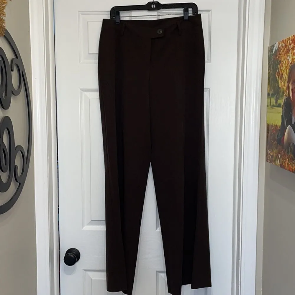 CAbi #724 Brown wide leg trouser pants - Image 2