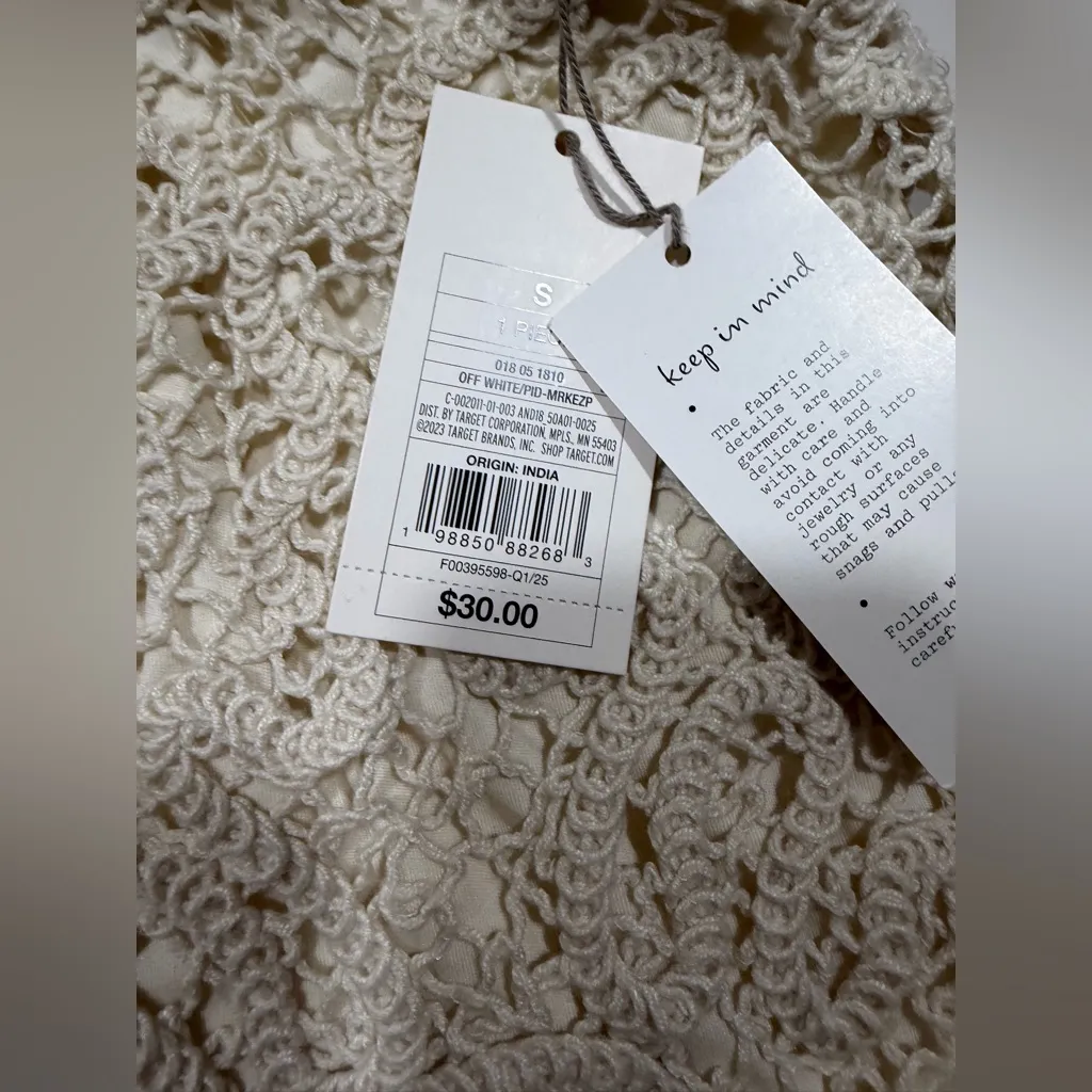 NEW Women's Crochet Mini A-Line Skirt Target A New Day S - Image 2