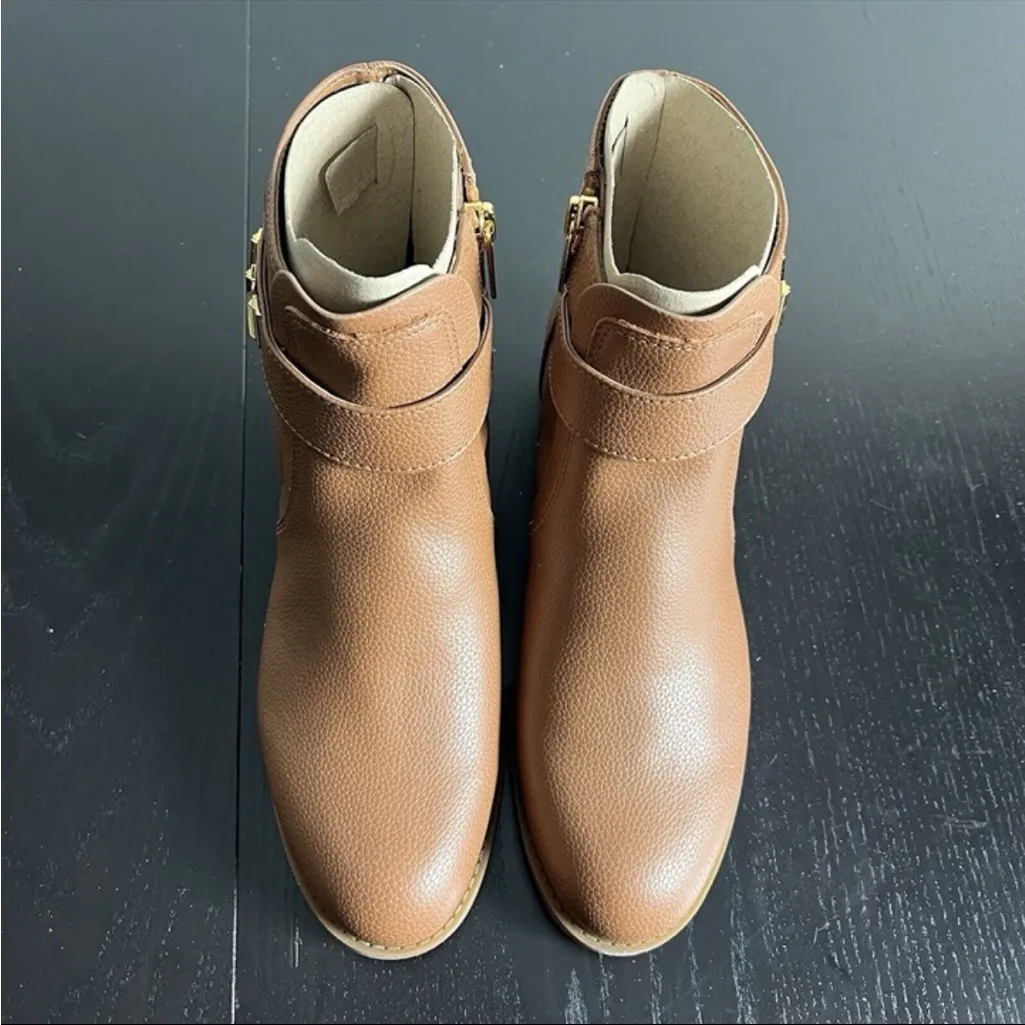 Michael Kors Tan Leather Ankle Boots 8 - Image 2