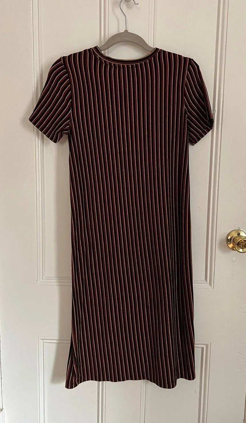 Trafaluc Striped T shirt Knit Dress - Image 6
