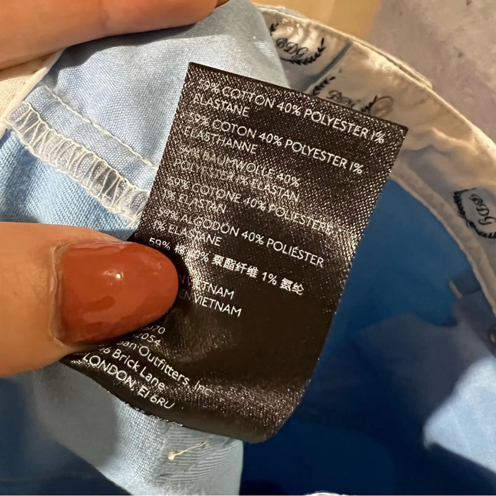 BDG | Urban Outfitters blue cargo pants Y2K - Image 6