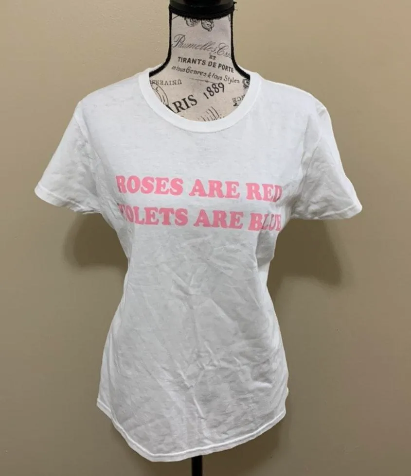 White Swipe Right Graphic Large Tee - Image 5