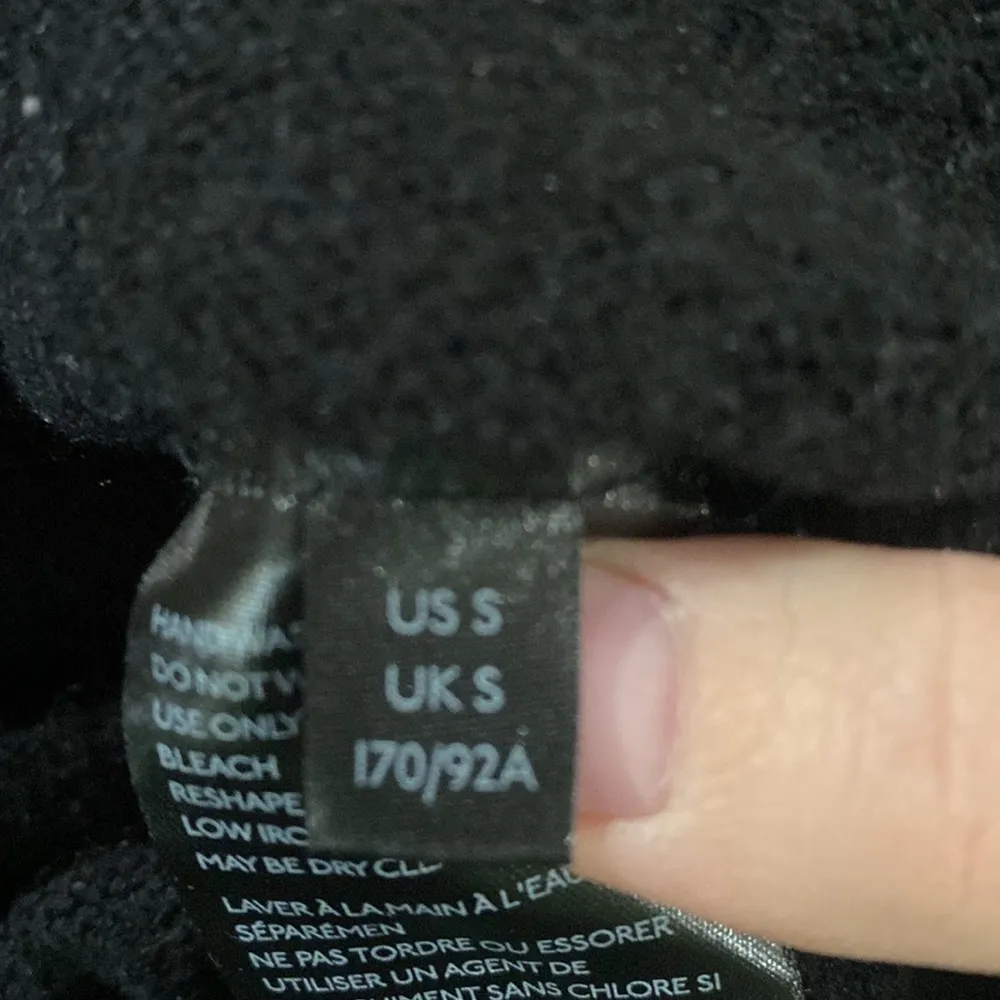 Anthropologie Paloma Cowl neck plush oversized balloon sleeve sweater black sz S - Image 12