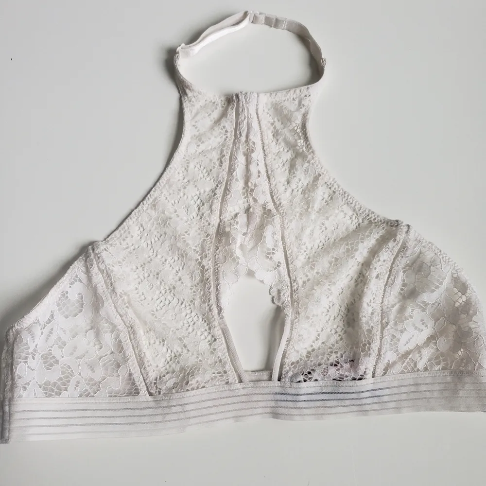 Victoria's Secret Lace Very Sexy Halter Neck Keyhole Bralette - Image 2