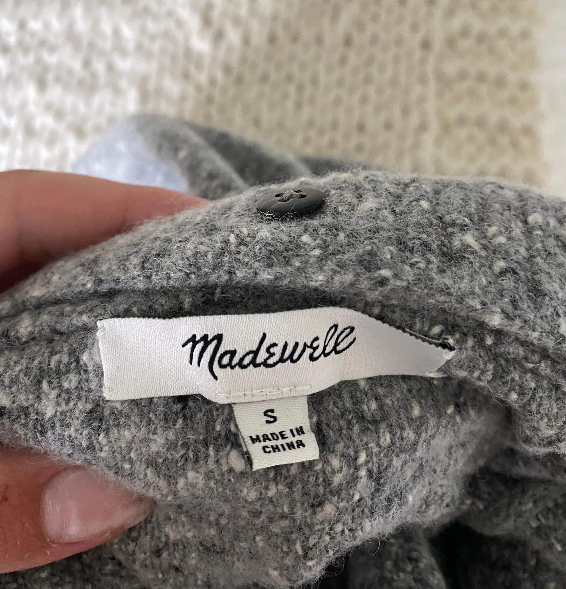 Madewell Gray Turtleneck - Image 3