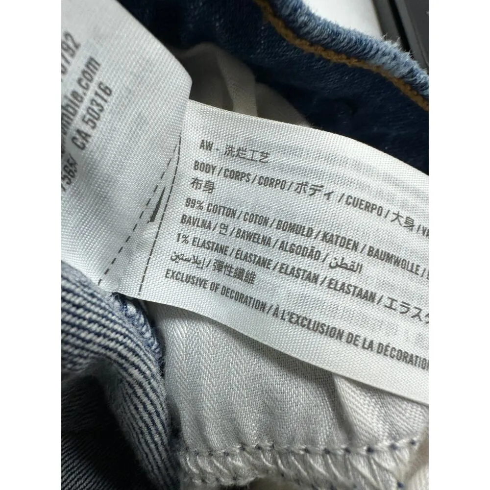 Abercrombie Jeans Women 28 The 90's Straight Ultra High Rise Curve Love Denim - Image 7