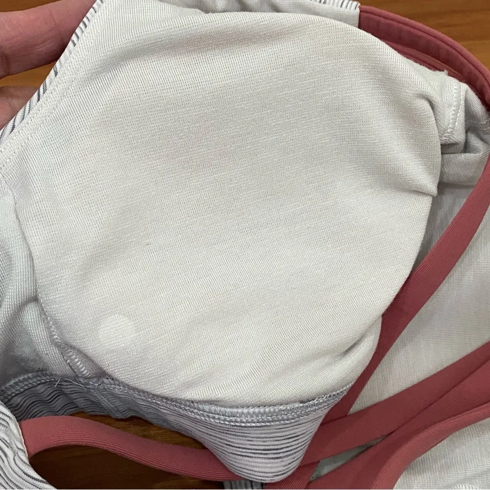LULULEMON Energy Bra in Wee Are From Space Nimbus Battleship/Pink Puff Size 4 - Image 9