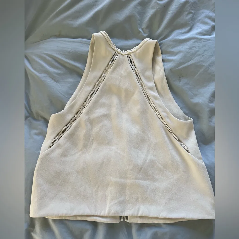 Iro cropped cream shell - Image 4