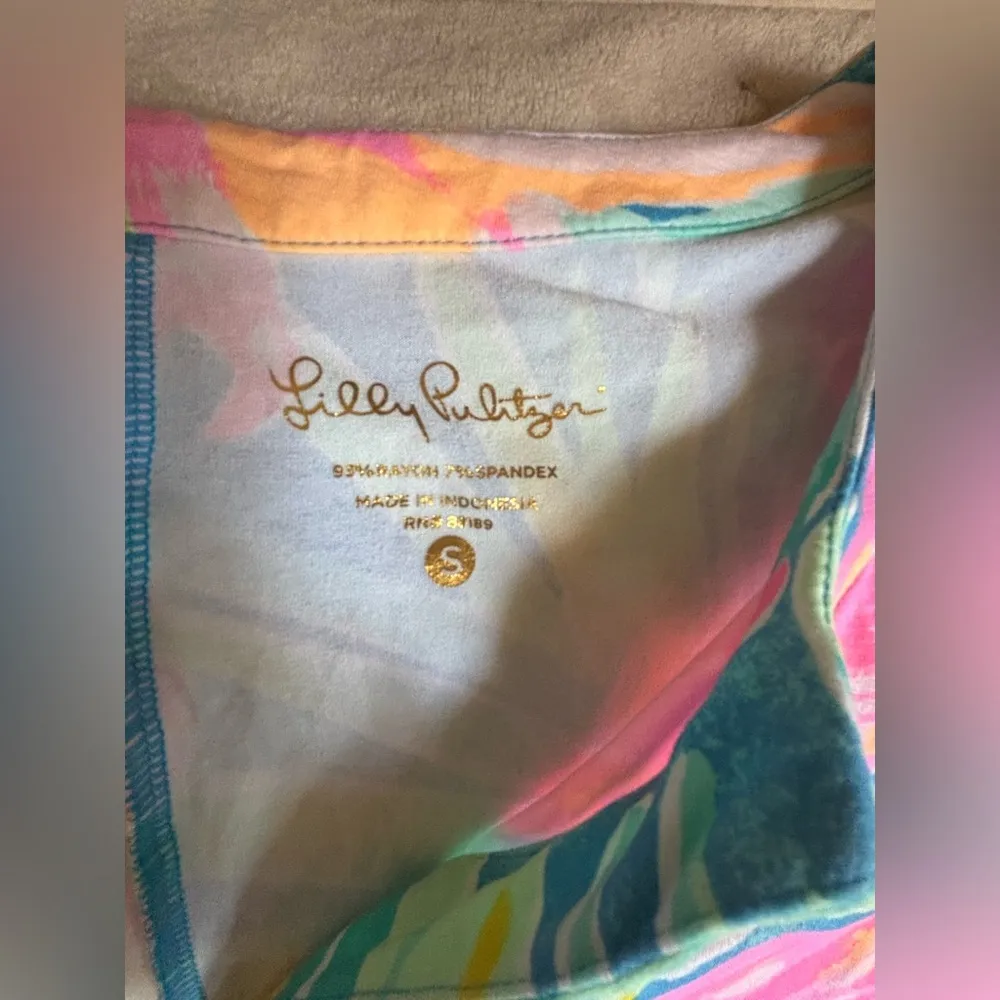 Lilly Pulitzer Multicolor Tropical Flamingo Dress NWOT Womens Small - Image 3