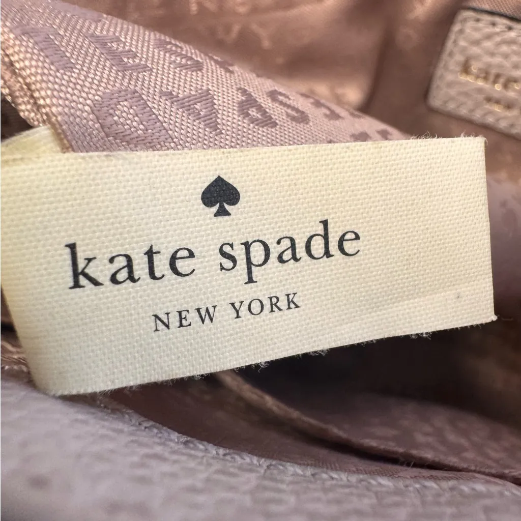 Kate Spade Pebble Leather Black and Beige‎  Color Flap Shoulder Cross Body - Image 13