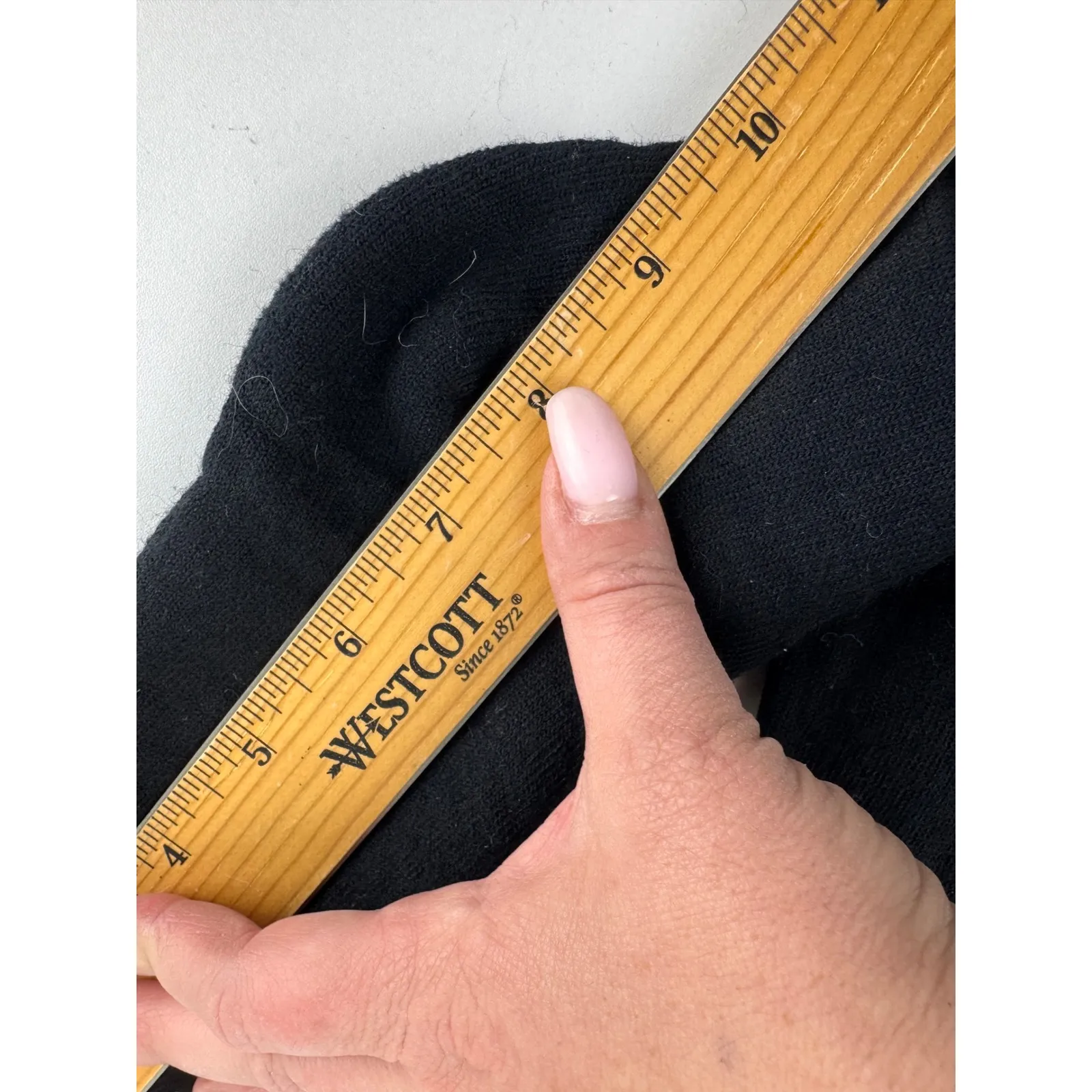 Smartwool Black Over the Calf Merino Wool Socks Thermal Warm Ski Boot Size M - Image 4