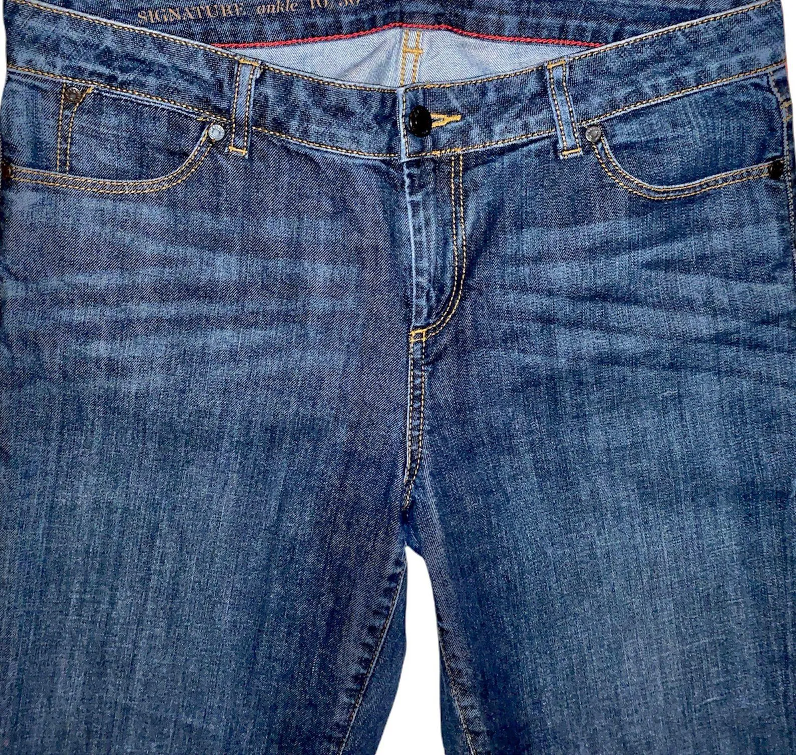 Talbots Signature Straight Cut Jeans Size10/30 - Image 4