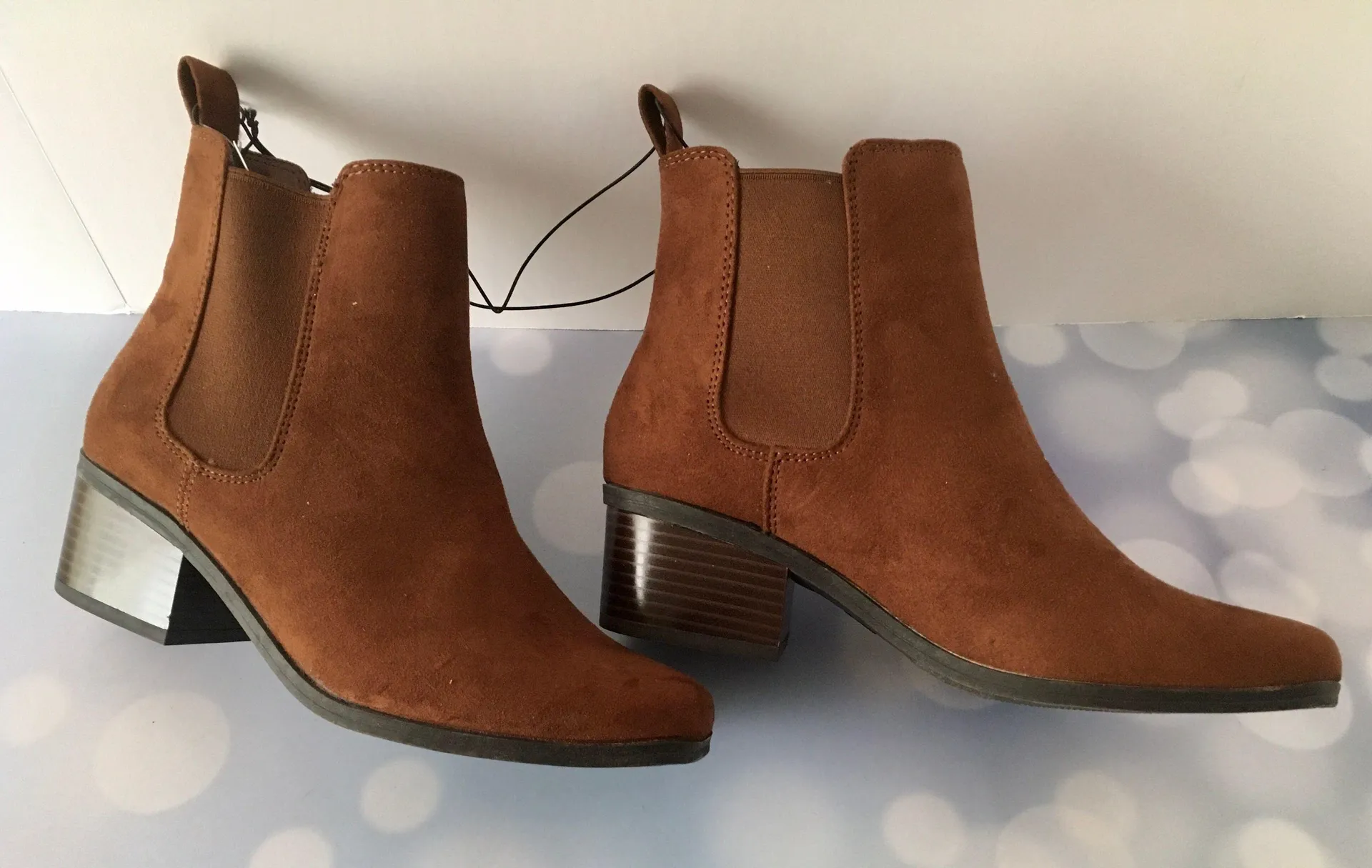 Brown Ankle Boots, Size 6 - Image 3