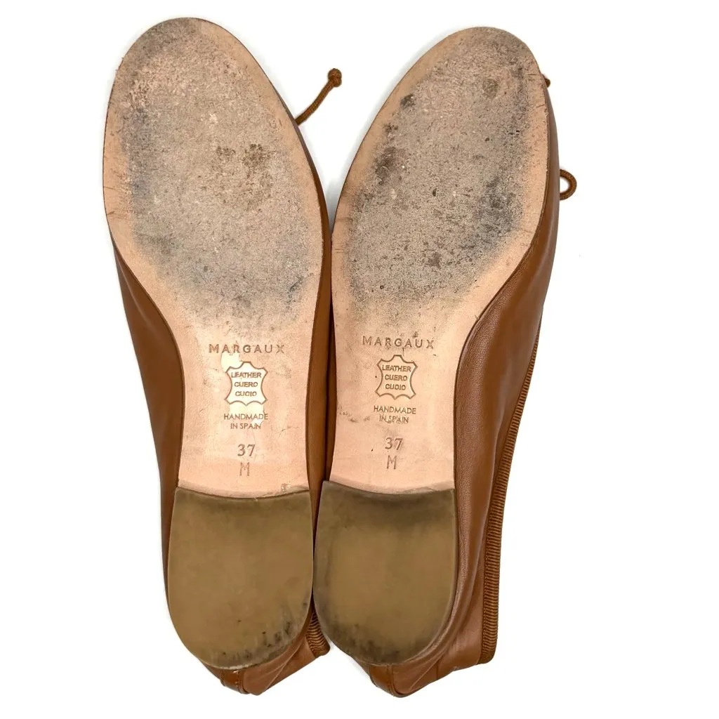 Margaux The Demi in Cognac Nappa Size 37 Tan - Image 8