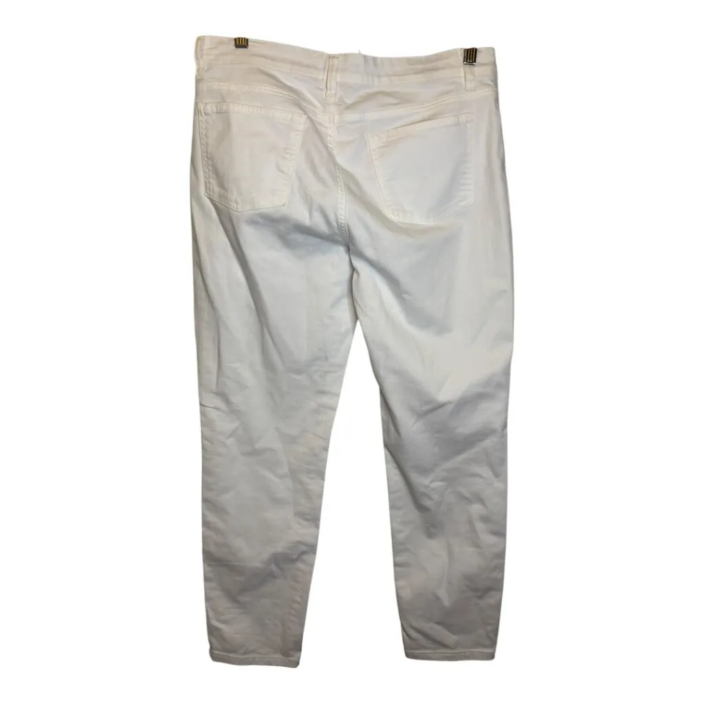 Eileen Fisher Jeans Women's Size 8 Office Skinny White‎ - Image 2