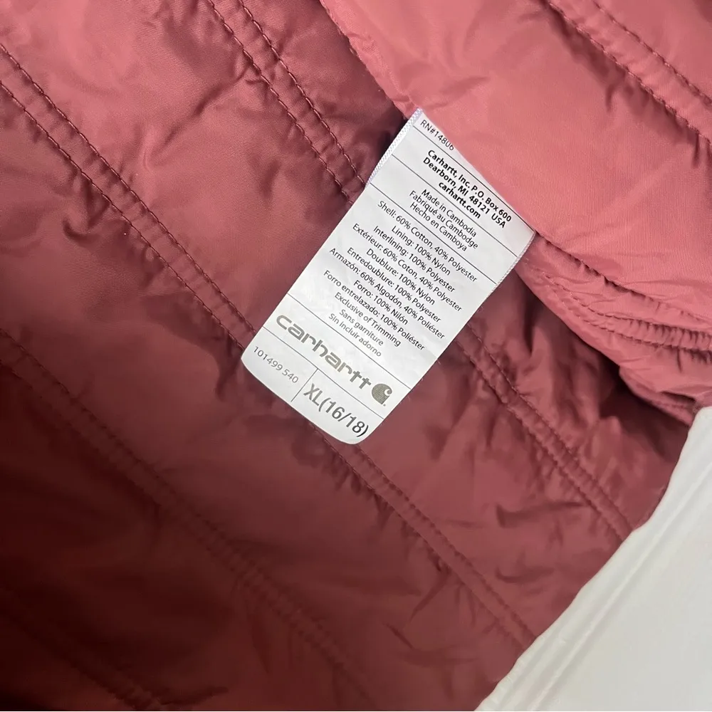 Carhartt (101499 540)  Defender Thinsulate Insulation Jacket  size XL 16/18 - Image 4