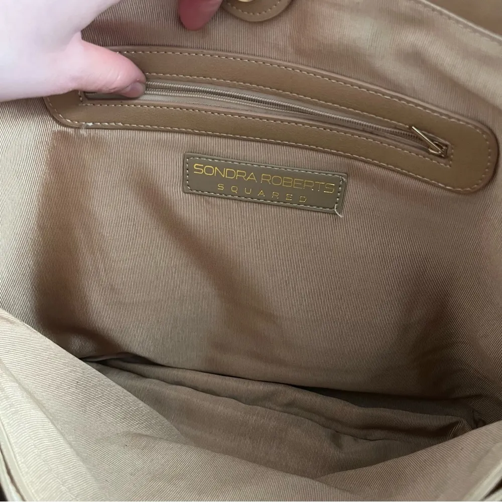 Sondra Roberts Straw tote bag - Image 6