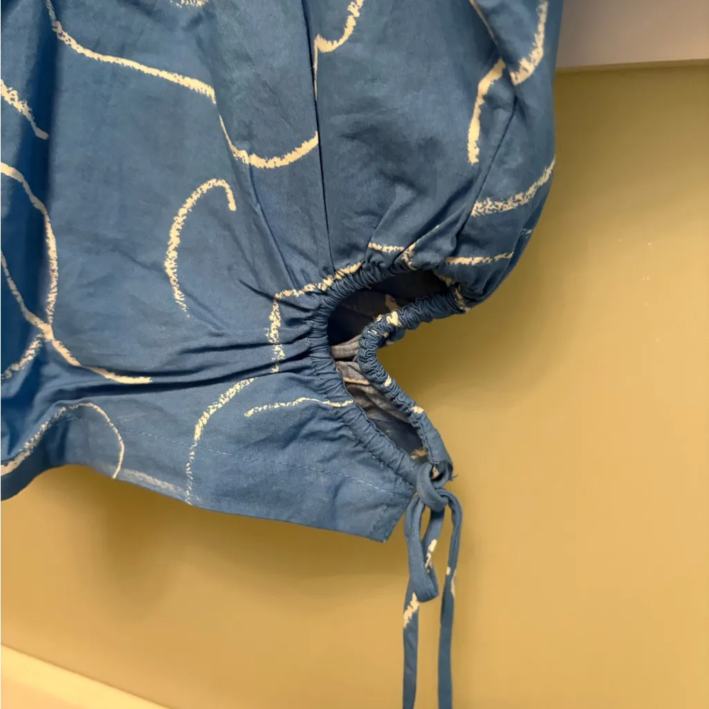 Madewell  Puffed Sleeve Crop Top - Image 2