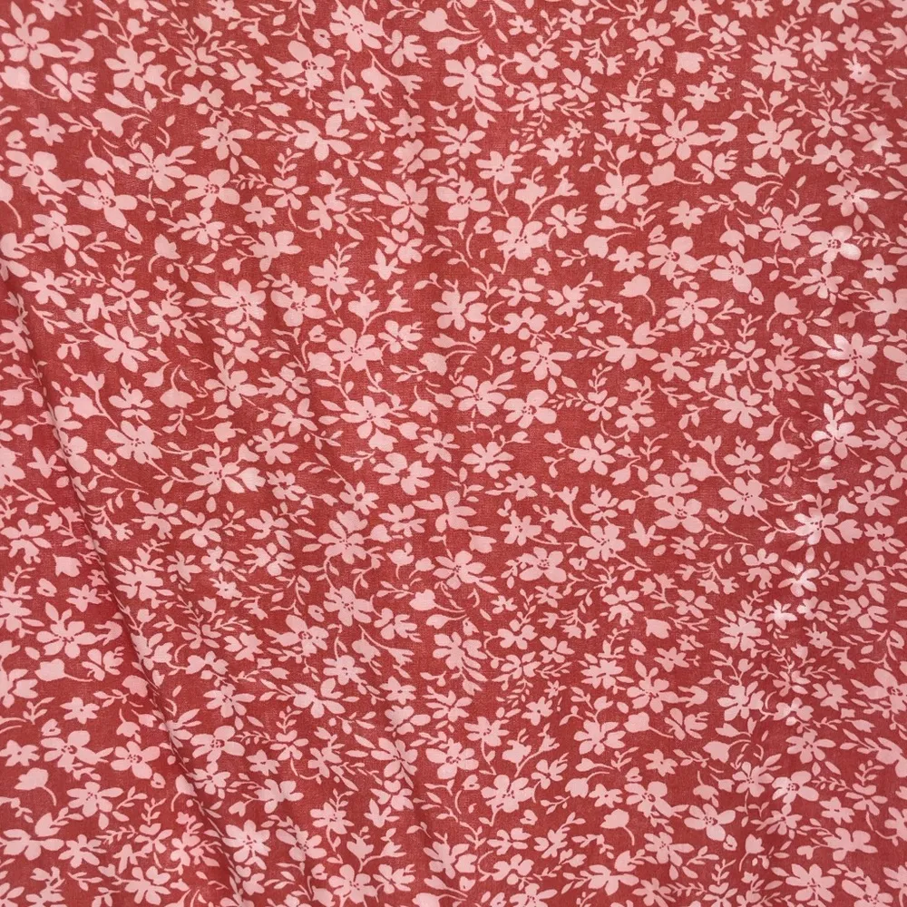 Floral peach/pink Women's Top Pink Size 2X - Image 2